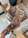 Dior Reversible Fringed Scarf — front