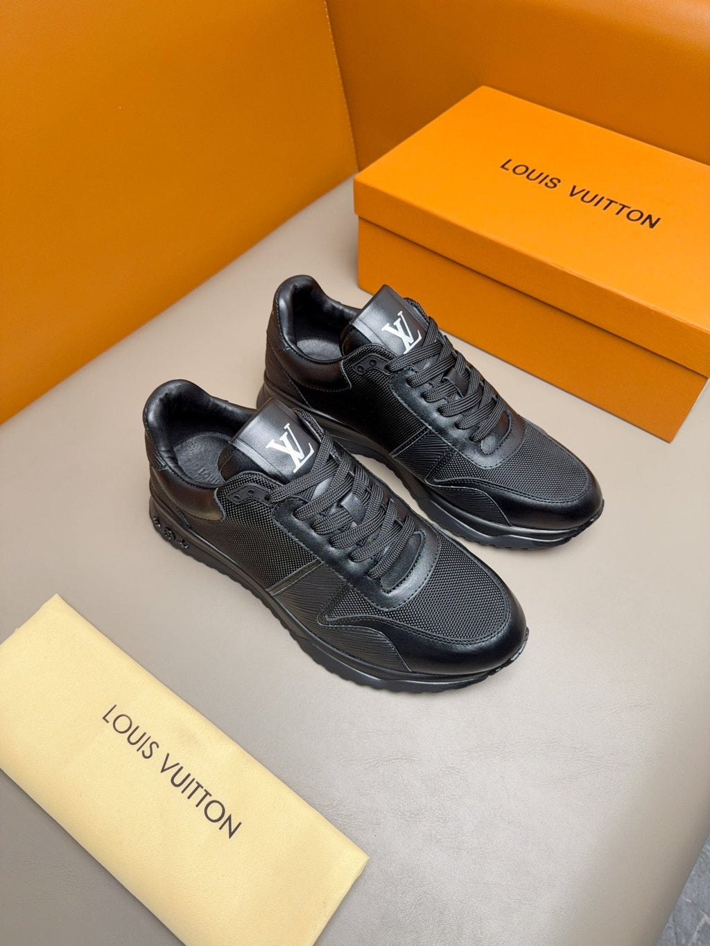Louis Vuitton Run Away Sneakers — front